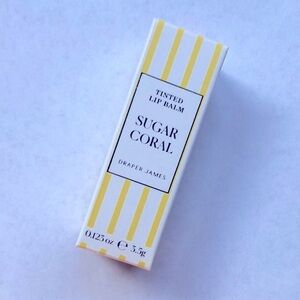 Draper James Yellow Striped Lip Balm